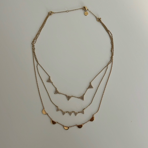 Stella & Dot Pave Necklace (3 in 1) - Picture 1 of 3